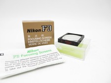 Nikon F3 Focusing screen Type C Mattscheibe *neuwertig* + 1 Jahr Gewährleistung