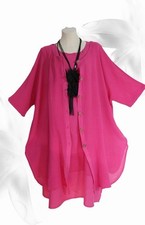 Lagenlook Leinen Kleid mit