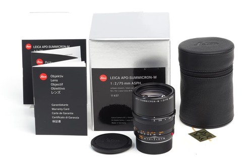 Leitz leica apo summicron m - m, apo-summicron-m