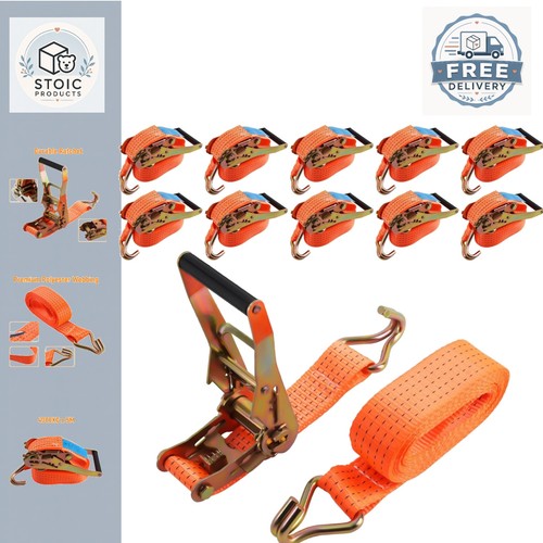 10x ratschen spanngurte - 10x,