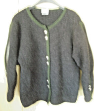 dicke, warme Strickjacke im Landhaus Stil von Gr.42 von Waldorff BW 53 cm 