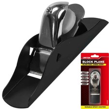 Dekton Blockhobel 33 mm x 90 mm Handhobel verstellbar manuell Holzbearbeitungswerkzeug