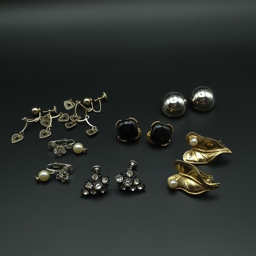 Vintage signed earring - signed, lot