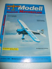Zeitschrift Modell Sonderheft Motorflug 1994 Modell-Sonderheft 6