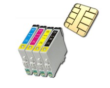 4 Druckerpatronen kompatibel  für Epson Stylus DX4400 (kein original Epson)