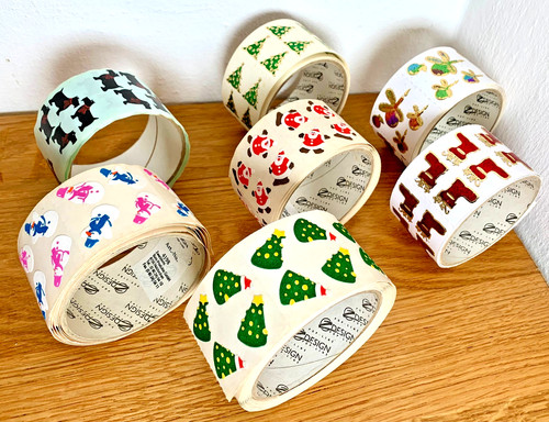 Vintage sticker rollen 90er - rollen,