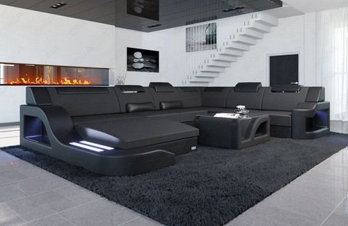 Wohnlandschaft luxus - wohnlandschaft,