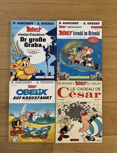Asterix comics hardcover - 4x,