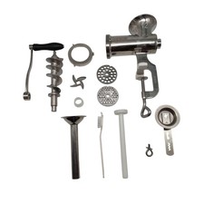 VEVOR Handfleischwolf aus Edelstahl 304, Tischbefestigung Fleischwolf