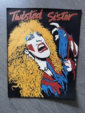 Twisted Sister Back Patch Aufnäher Vintage Merchandising  Sammlerstück