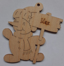 Fensterbild aus Holz -