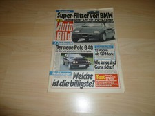 Zeitung Zeitschrift - Auto Bild Heft Nr. 32 / 1986 - BMW Z1 - VW Polo G40