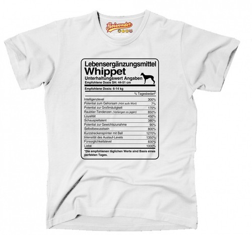 Shirt unisex dosis whippet - t-shirt,