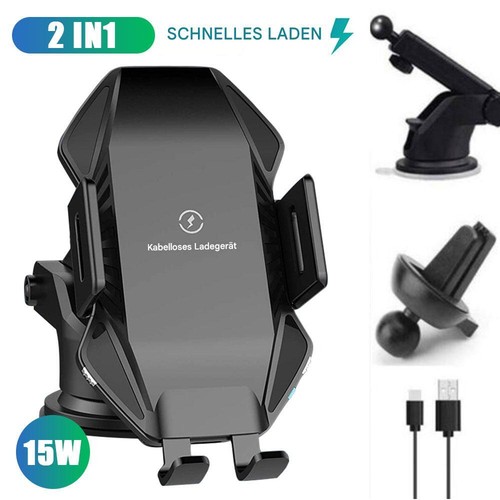 15w handyhalterung auto mit - 15w,