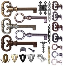 Möbelschlüssel Schlüsselschild Schlüsselreide Schrankschlüssel scharniere antik