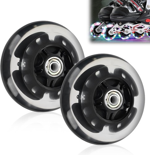 Leuchtende scooter rollen - leuchtende,