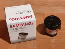 Samyang 12mm f/2,0 NCS CS Objektiv für Sony E-Mount - Schwarz