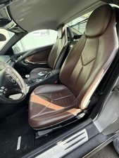 Mercedes R171 SLK Fahrersitz u. Beifahrer Leder Braun Türpappen Lederausstatung