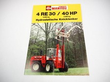 Original Prospekt Manitou 4 RE