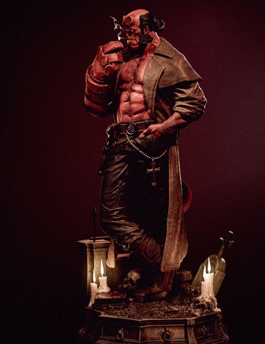 Hellboy scale hand - scale,