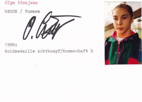 Olympia 1988 olga - olympia,