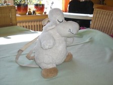 Schaf Kinder Rucksack weiß -