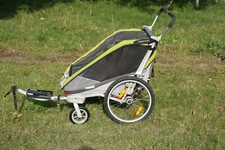 Thule Chariot Cougar 2 Fahrradanhänger Kindertransporter Doppelsitzer