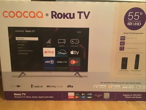 Coocaa fernseher smarttv roku - fernseher,