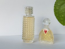Parfum Avon Tasha Kristall Flakon + Miniatur Diva Ungaro -TOP Vintage Raritäten