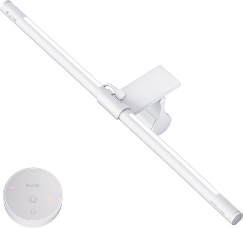 Weiße monitor lichtleiste - weiße,