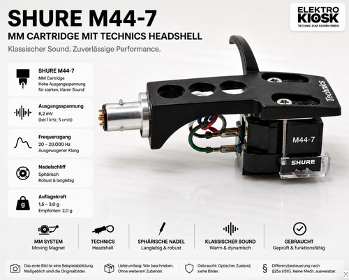 Shure m44 technics - shure, m44-7