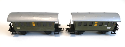 Märklin 2x personenwagen - märklin,