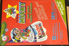 Eier Hütchen Werbeblatt Micky