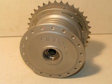 Simson SR2 SR2E Radnabe hinten