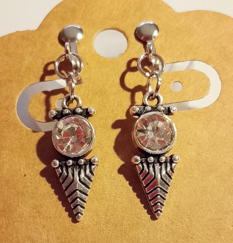 Ohrclips clips ohrringe strass - ohrclips,