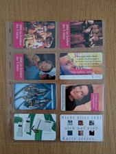 Sammelkarten, 8 Telefonkarten, kleines Sortiment für TK-Sammler