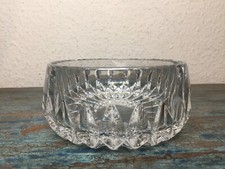 Vintage Schale Lenox Gorham mit Althea Schliff 15cm Kristallglas Konfektschale