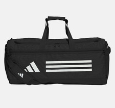 ADIDAS Essentials Training 3-Streifen TR DUFFLE M Sport Tasche 55,5L Schwarz NEU