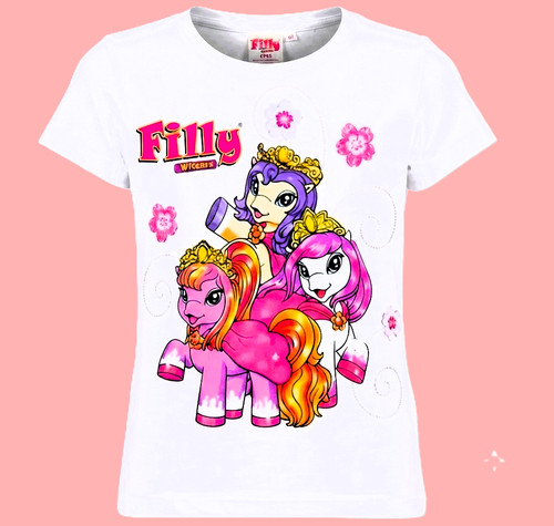 Filly shirt 128 glitzer - filly,
