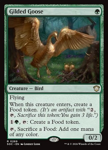 Mtg gilded goose - *mtg:,