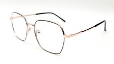 Damen lesebrille aus metall - aus,