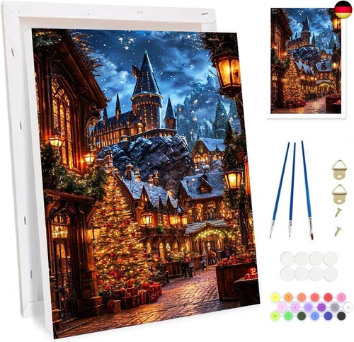 Bowetile weihnachtshaus malen - bowetile,
