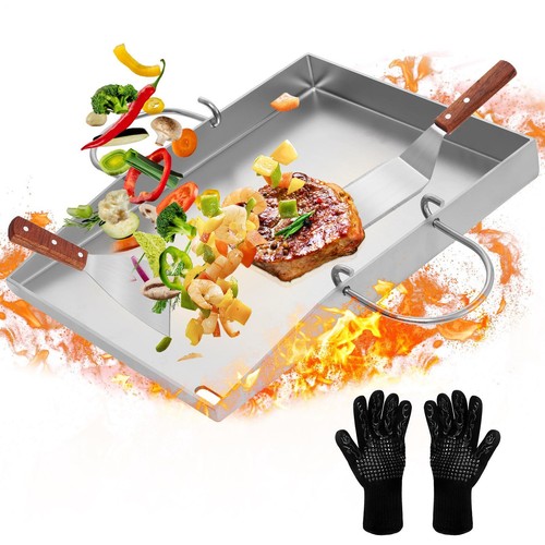 Edelstahl grillplatte set - set, |