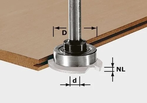 Festool frässpindel 5 - frässpindel, 1,5-5
