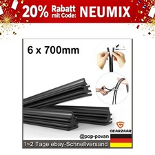 6 x 700mm Wischergummis Für