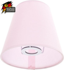 Stofflampenschirm rosa 13cm