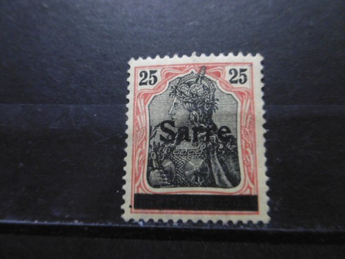 Saargebiet falz - 9,