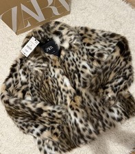 Zara Faux-Fur Jacke -Neu