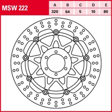 TRW Bremsscheibe Allround