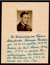 2. WK Portrait, Erinnerung an einen gefallenen R O B, Sturm -Abzeichen, EK2 usw